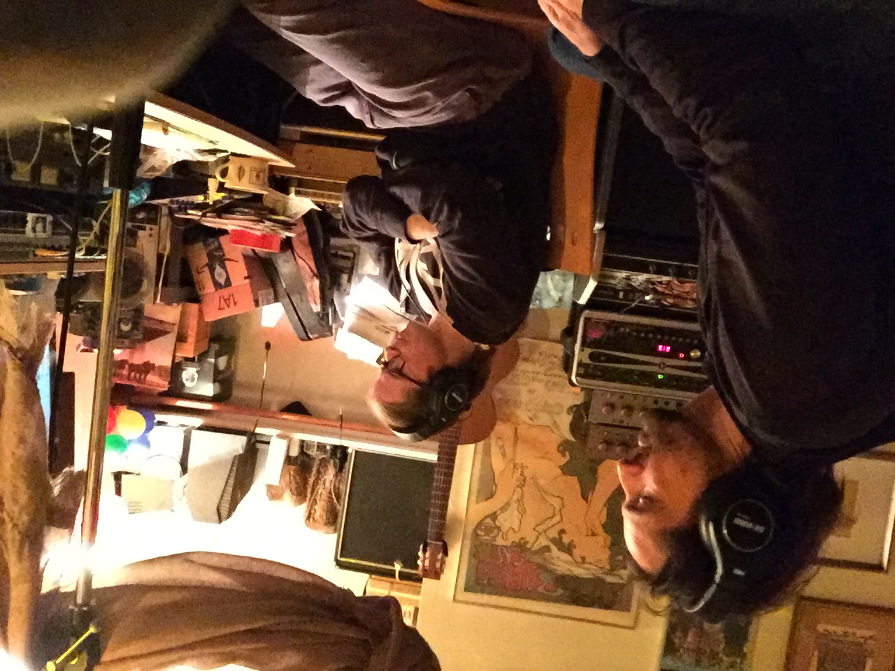 Studio session