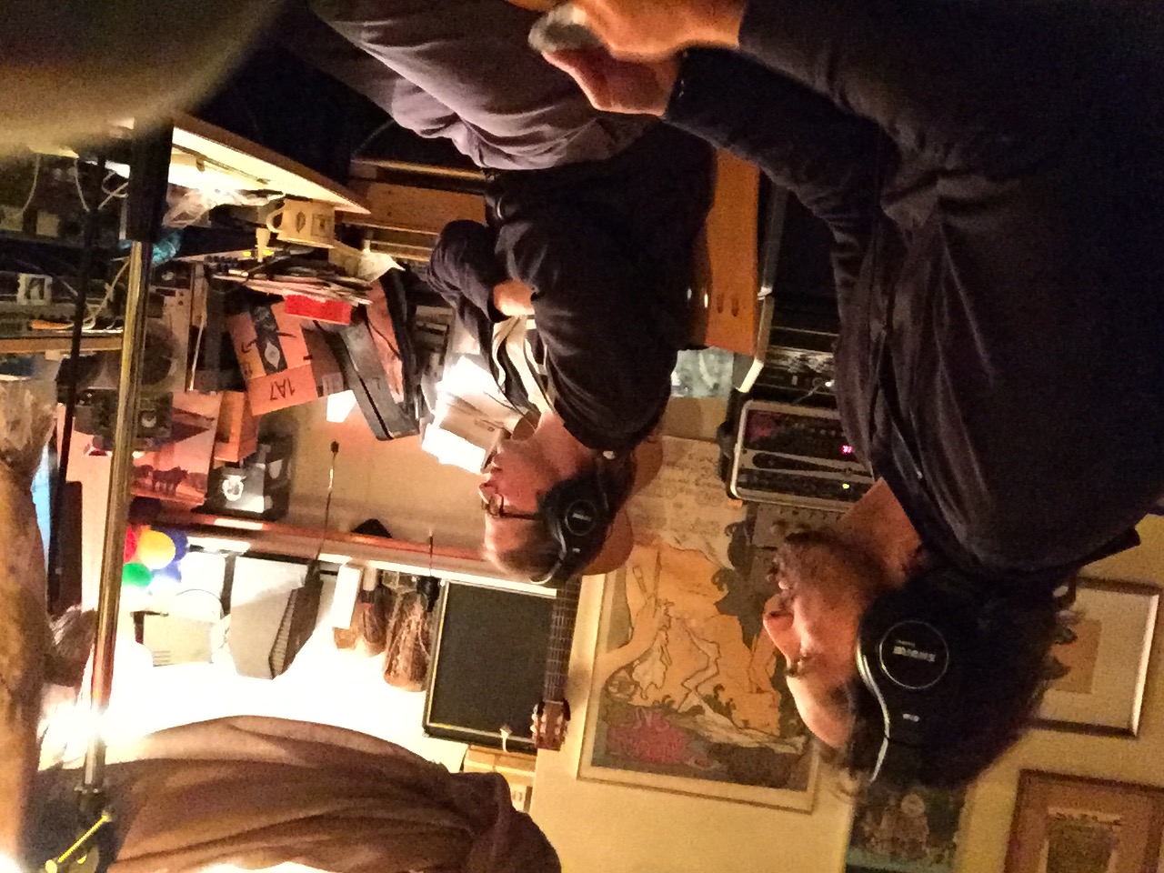 Studio session